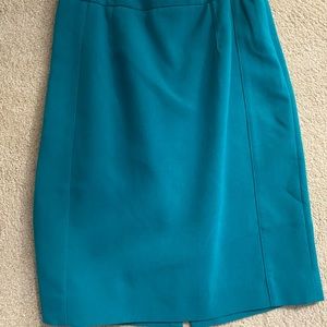 The Limited Sz 8 pencil skirt in teal